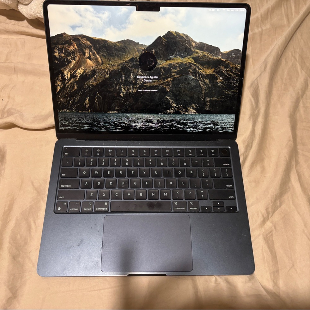 MacBook Air midnight finish